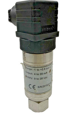DRUCK PTX1400 Pressure Transmitter -1 to 2.5 bar Out 4...20mA Supply 9...28V DC