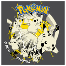 Kalender 2026 Pokemon Calendar Wandkalender mit Poster Jahresplaner 30x30 cm