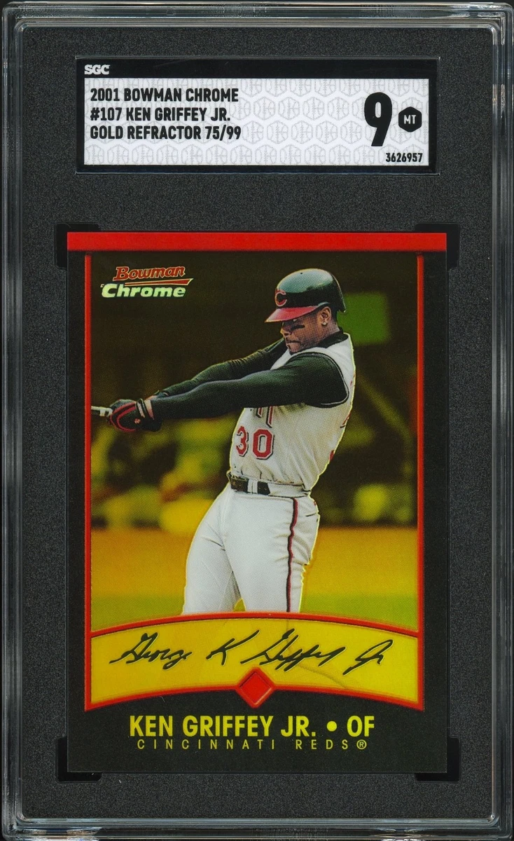 Topps Ken Griffey Jr Baseball Sports Trading Card Singles Serial