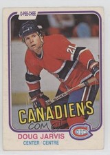 1981-82 O-Pee-Chee Doug Jarvis #184 0a4
