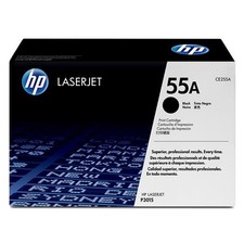 Image of HP Toner Cartridge 55A Black Original LaserJet Toner Cartridge No 6000 Page
