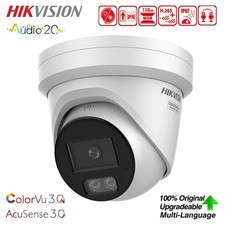 Hikvision 4k 8MP Acusense 3.0 Smart Hybrid Light ColorVu 3.0 Dual-Mic IP Camera