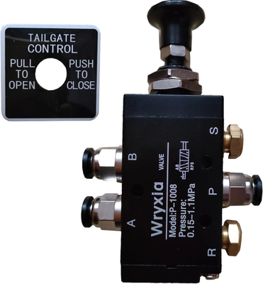 #ad #ad Air Valve Push Pull 4 Way 2 Position Manual Dump Truck Tailgate Valve BAV010 $33.38