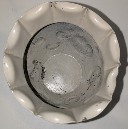 Barnby & Rust Of Hull Silberschmiede Jugendstil Vase England 4" hoch bemalt - Bild 9 von 14