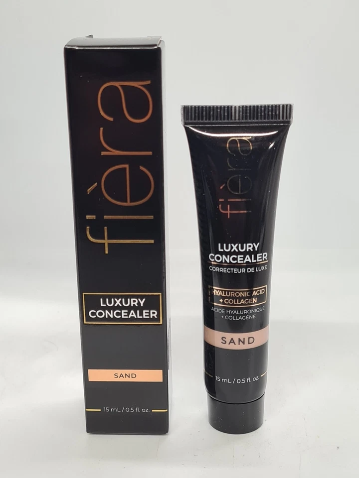 F-I-E-R-A F-i-e-ra Luxury Concealer Anti Aging Full Coverage 15ml Hydrating SAND