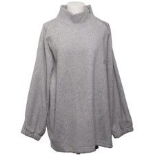 Chewan, Fleecepullover, Größe: L, Grau, Fischgräte, Fleece, Damen #SYl