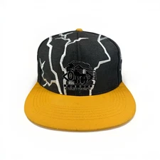 Vintage Purdue Boilermakers Hat Drew Pearson Lightning 90s NCAA Snapback Cap