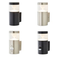 Litecraft Nura Outdoor IP44 Wall Light With or Without PIR Sensor - 2 Colours