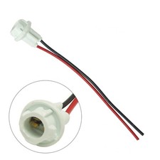 1pc Socket Soft Silicone White Electric Vehicles For Motorcycles