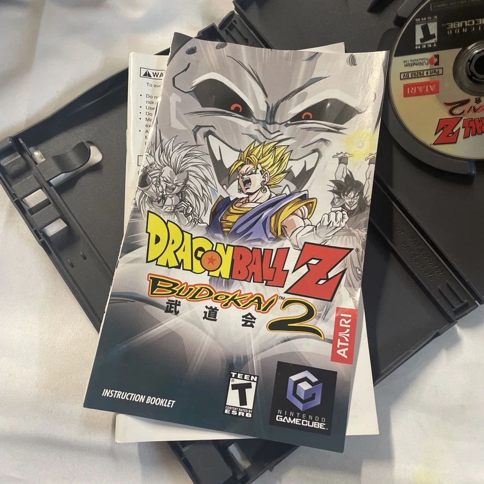Dragon Ball Z: Budokai 2 (Nintendo GameCube, 2004) Complete in Box CIB. Tested! - Image 4 of 4
