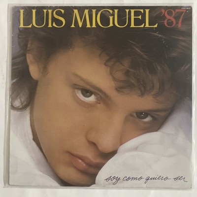 LUIS MIGUEL - 87 SOY COMO QUIERO SER - 1987 MEXICAN LP + INSERT, LATIN POP