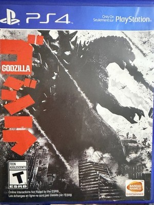 Godzilla for Sony PlayStation 4 (PS4) Video Game, Complete in box