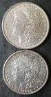 1889 and 1898 $1 Morgan Silver Dollars