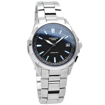 CASIO OCEANUS OCW-S100-1AJF Black Radio Solar Titanium Men's Watch New in Box