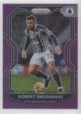 2020-21 Panini Chronicles Premier League Purple Mojo Prizm Robert Snodgrass 0eq8