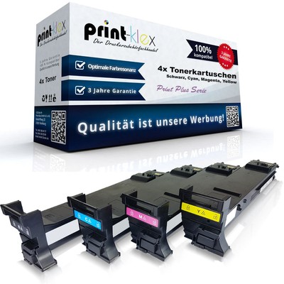 4x Extra XXL Toner für Konica Minolta Magicolor-4690-MF Toner Patrone