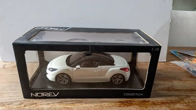 NOREV 1/18 PEUGEOT RCZ BLANCHE JANTES ALU 2012 - Photo 1/4