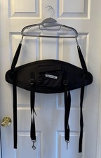 Lifetime Kayak Canoe Padded Seat Backrest Support Black w/ Adjustable Straps