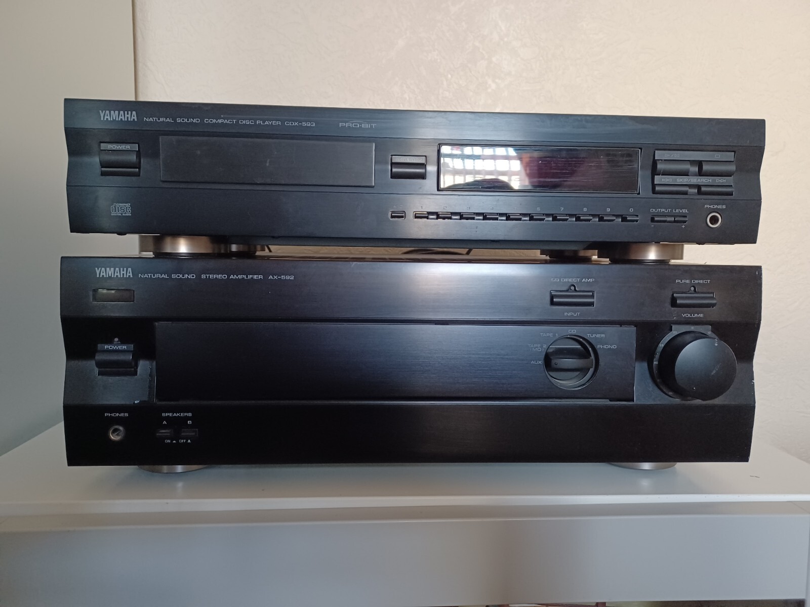 Bose Speakers Yamaha Amplifier System eBay