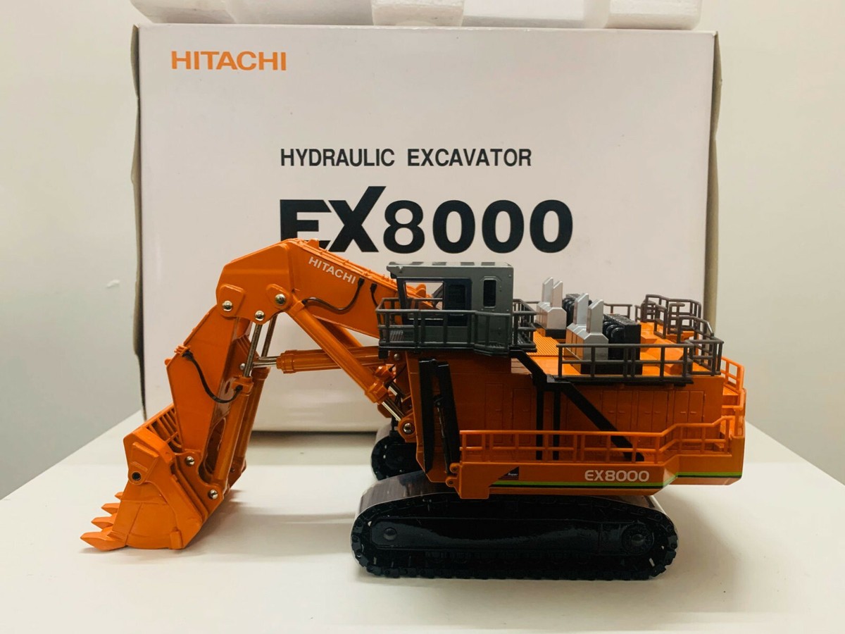 Hitachi EX8000 Hydraulic Excavator Shovel 1/87 Die-Cast