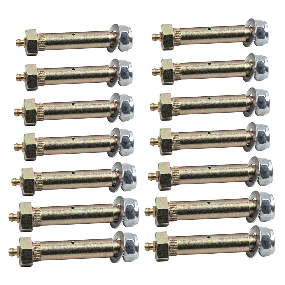 Trailer Suspension Kit Greaseable Tandem Axle Trailer Spring Suspension Rebuild Kit With Wet Bolts – 3500 Lb Short, Fits Many Trailers (SRK TA WB SE) Trailer Springs - Foto 5