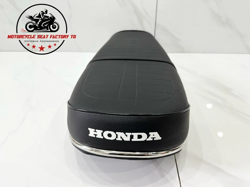 Asiento estilo clásico Honda CB750 K2-K6 1972 1973 1974 1975 1976 CB750K. Sartén de metal. Foto 4 de 4