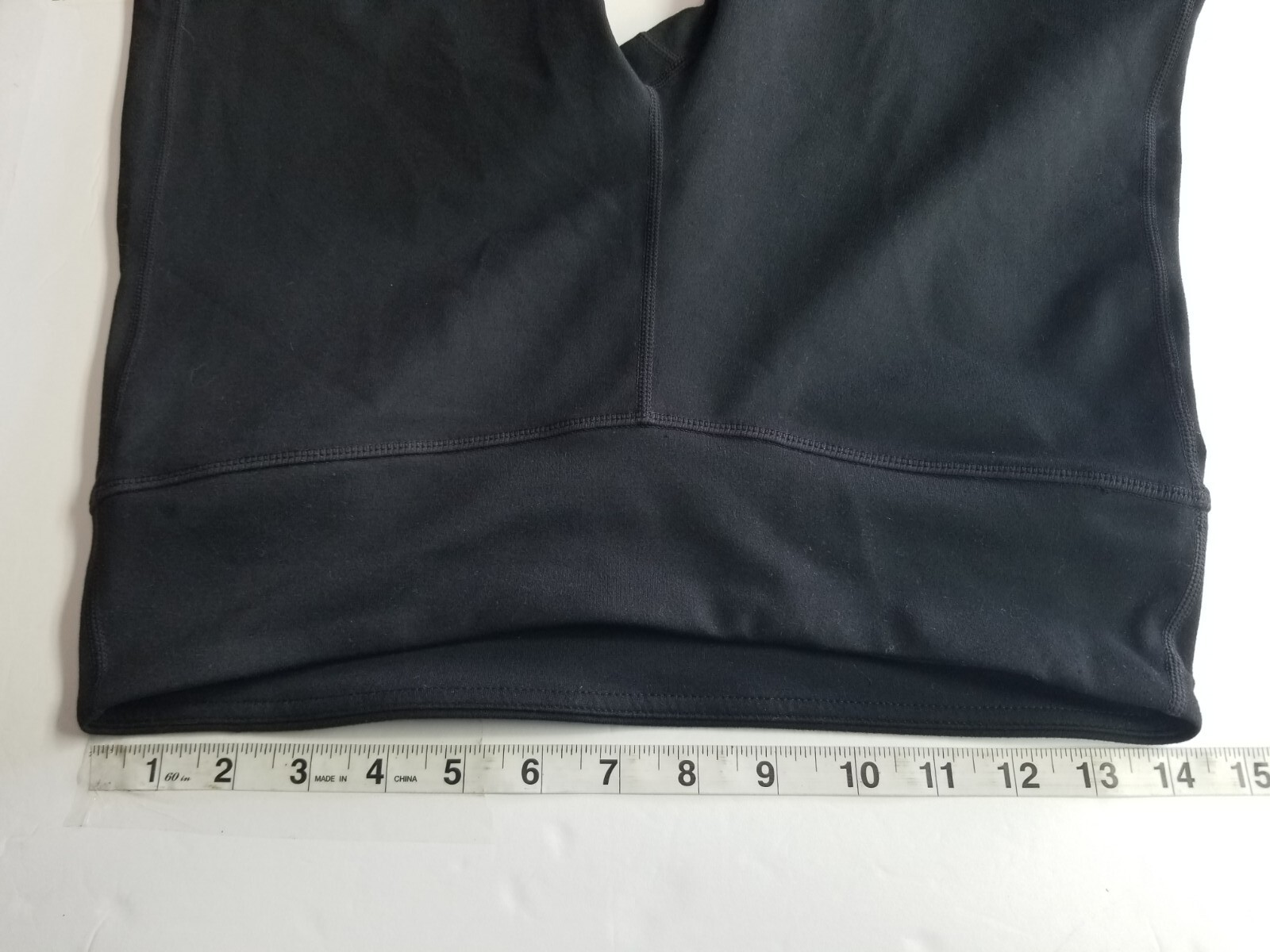 Fabletics Black Gray Cropped Active Athletic Legg… - image 3