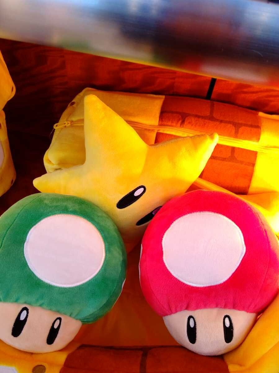 Super Mario Bros. Question Block Cushion USJ Limited Super