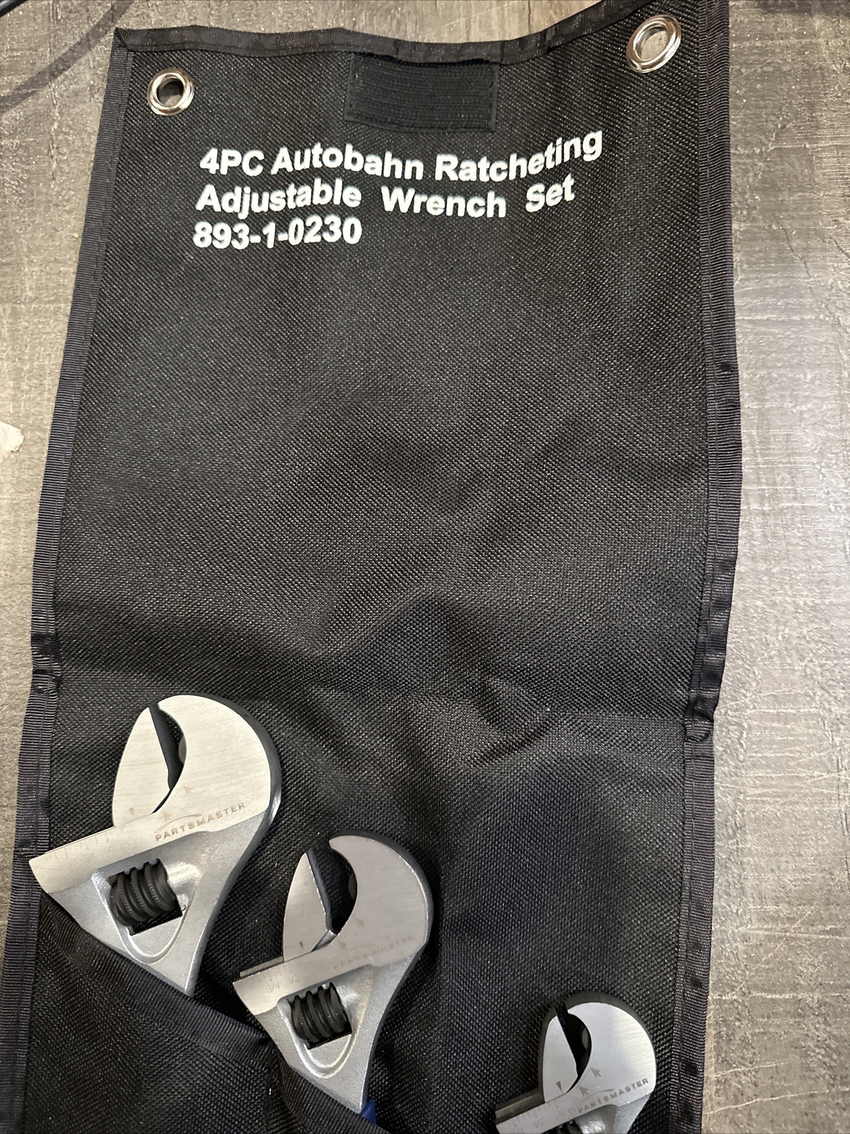 Partsmaster PMPL893005 4Piece Autobahn Ergo Ratcheting Adjustable