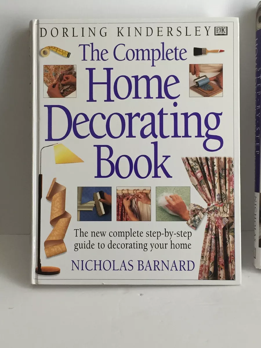 2 Nicholas Barnard Books Complete Home Decorating-Step by Step ...