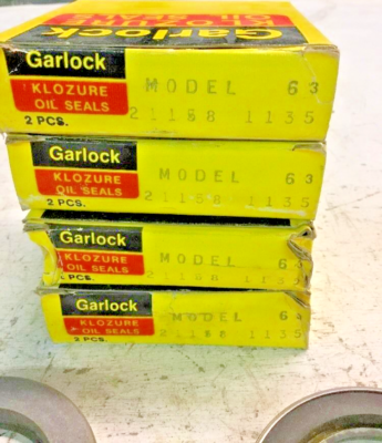 Garlock Klozure Oil Seals Model 63 21158 x 1135 (Box Of 2) | eBay