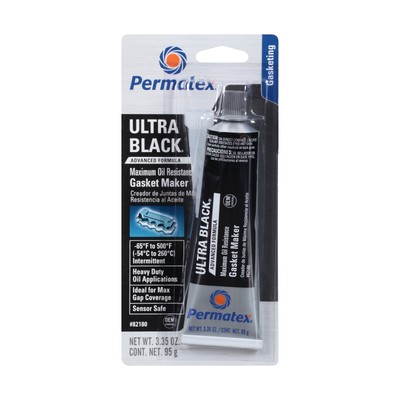 Permatex 82180-12PK Ultra Black Maximum Oil Resistance RTV Silicone Gasket Ma...