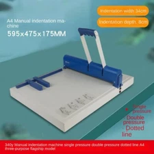 Tender Binding Cover Indentation Flip Book Line Spine Line Folding Machine