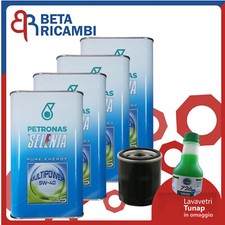 Kit Tagliando Grande Punto Evo Natural Power Panda Metano GPL Filtro  Olio 5W40 