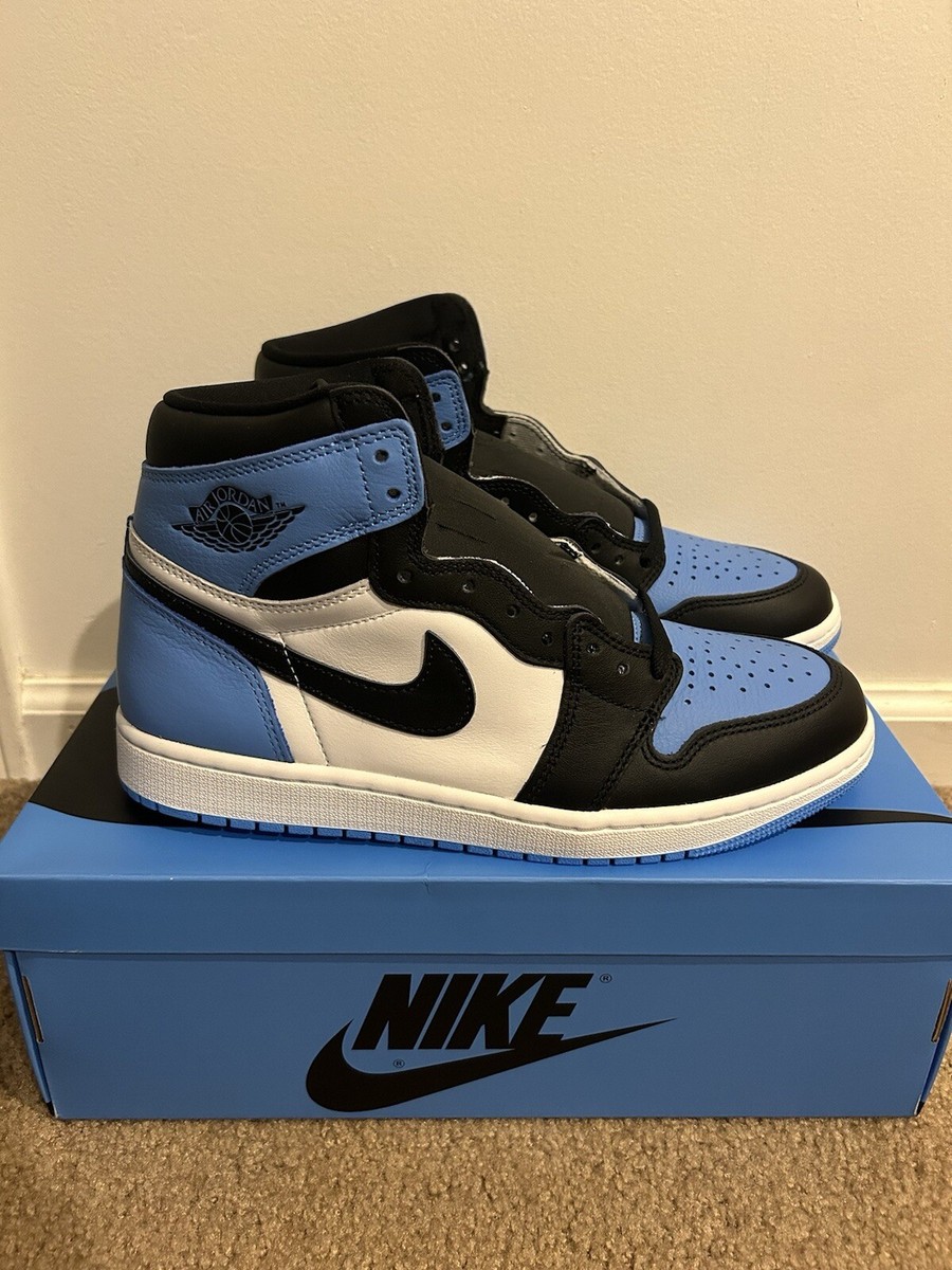 Jordan 1 Retro OG High UNC Toe Size 9.5 | eBay