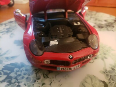 MAISTO BMX Z8 RED ROADSTER 1:18 SCALE MODEL CAR MINT CONDITION. | eBay