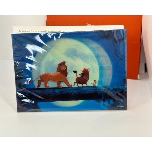 Disney Drop Exclusive The Lion King Archive Curated Picture Image w/ Stand - Picture 6 of 8