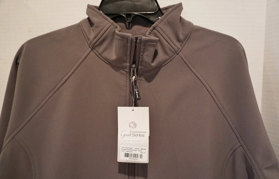 Womens Gander Mountain Guide Series Water Resistant Gray Jacket Size XL - NWT - Image 2 of 4