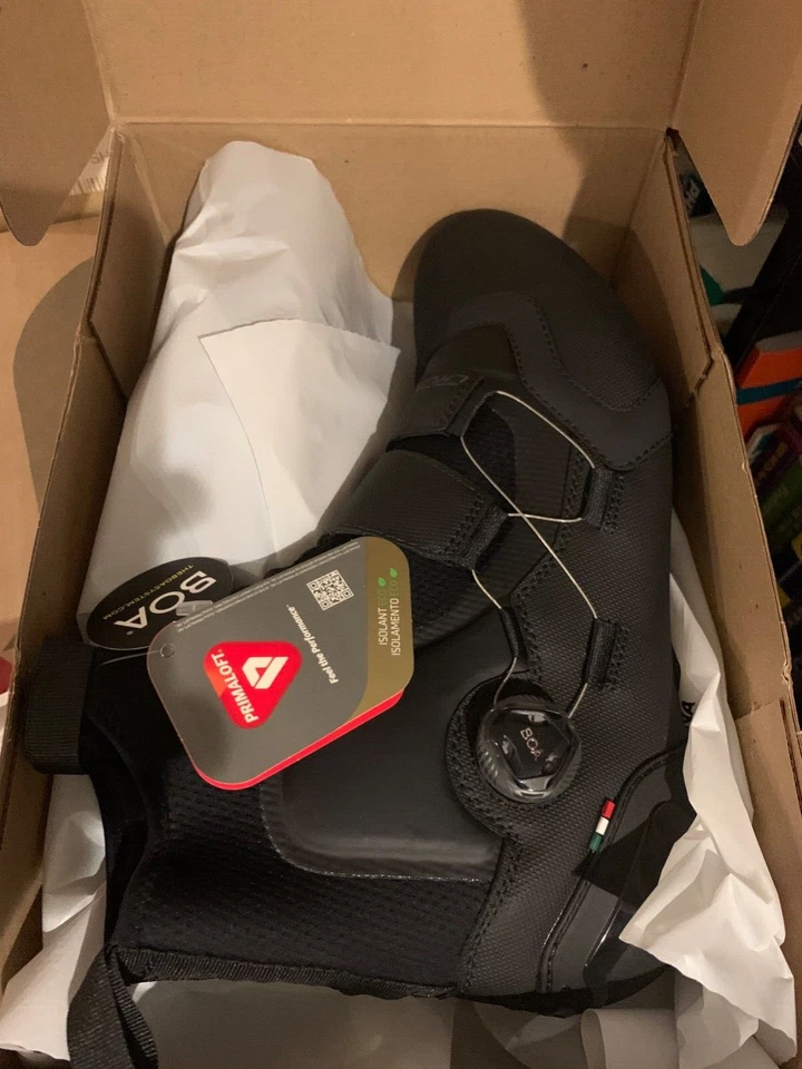 CRONO CW-1-21 MTB Carbocomp Zapatillas de Ciclismo Talla 46, Color Negro - Nuevas Foto 2 de 4