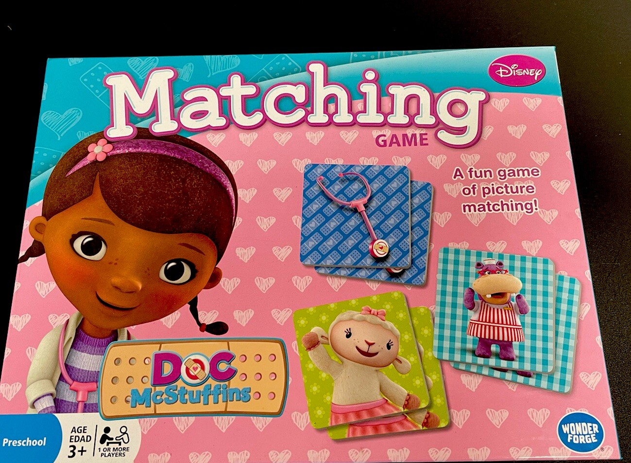 Disney Doc McStuffins Memory Match Game with 72 Learning Cards  