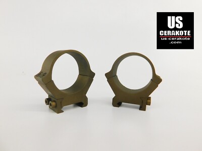 Leupold PRW2 Series 34mm Medium Weaver Style Scope Rings Burnt Bronze 174086