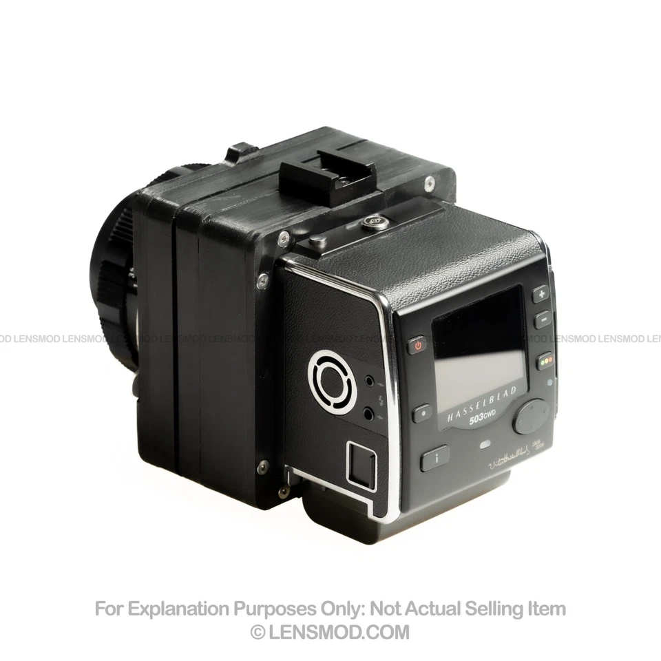 Adapter Body for Mamiya Press Lens and "CFV" Digital Back - Image 2 of 4