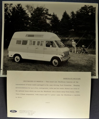 1969 Ford Econoline MiniHome Camper Van 