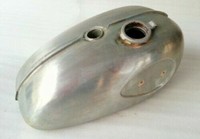 FüR BSA A65 Star Twin 650Cc 1962-72 Rohstahl Kraftstofftank + Deckel S2U