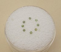 8 Green Diamond Loose Rounds 1.2mm Each 8 Green Diamond Loose Rounds 1.2mm Each