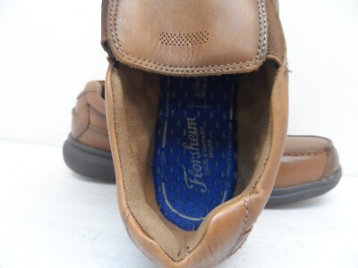 Florsheim Fs2325 Scarpe Da Lavoro Industriali Uomo, Slip-On Con Puntale In Acciaio, Pelle Pieno Fiore, Antiscivolo, Cognac