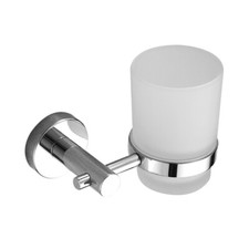 Toothbrush Tooth Cup Holder with Cup Wall-mounted Bathroom Accessories Set