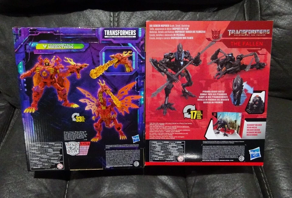Transformers Leader Class Transmetal Megatron Studio Series 91 The Fallen NEW! - Image 2 of 2
