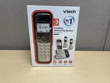 VTech 3 Handset DECT 6.0 Expandable Cordless Phone w/ Answering System CS5329-3