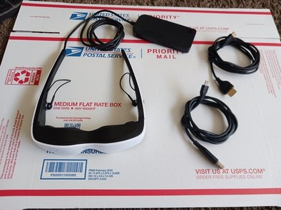 Cinemizer 1909-127 OLED 3D Glasses - White ''AS IS''